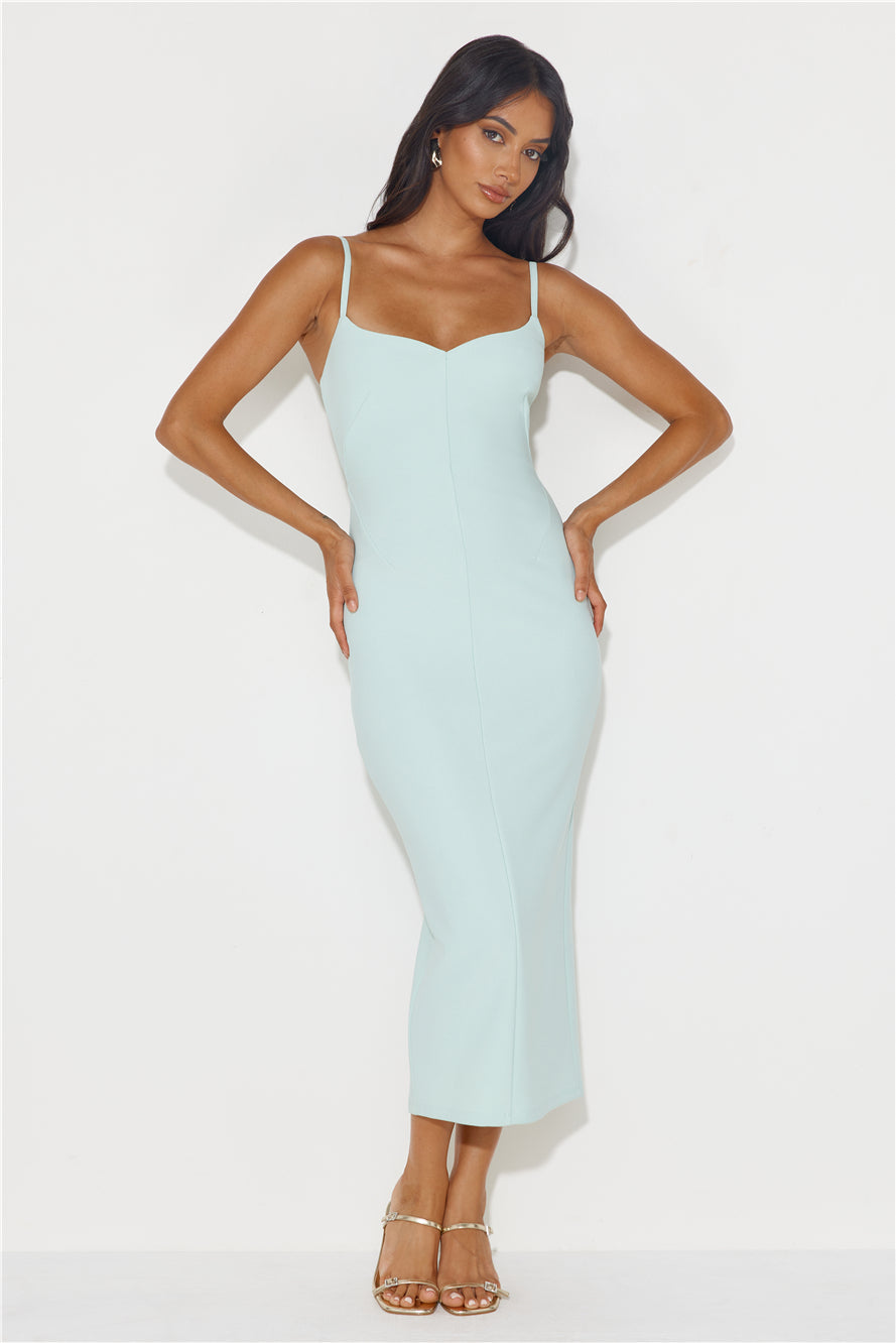 Confident Gal Midi Dress Sage