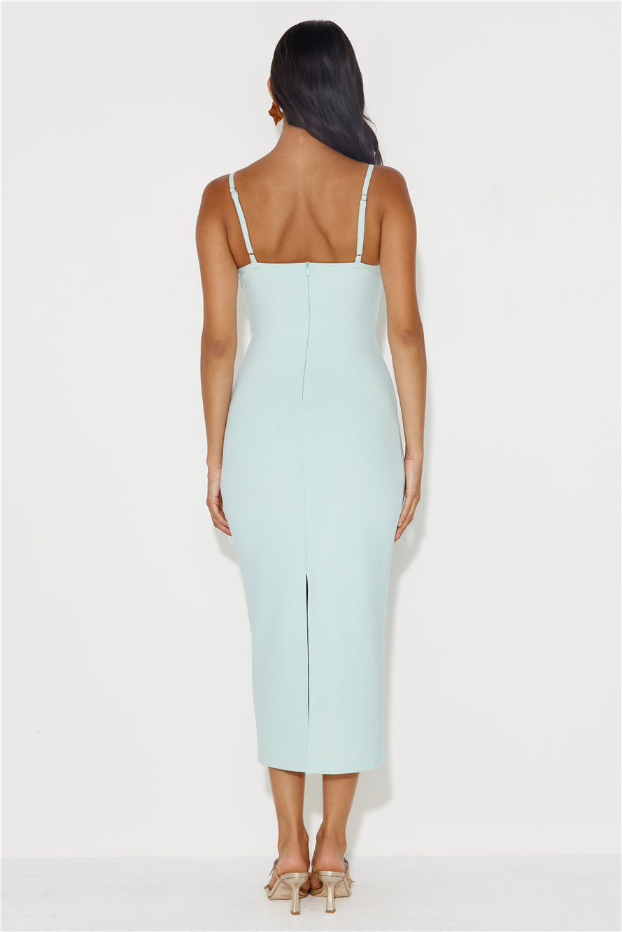 Confident Gal Midi Dress Sage