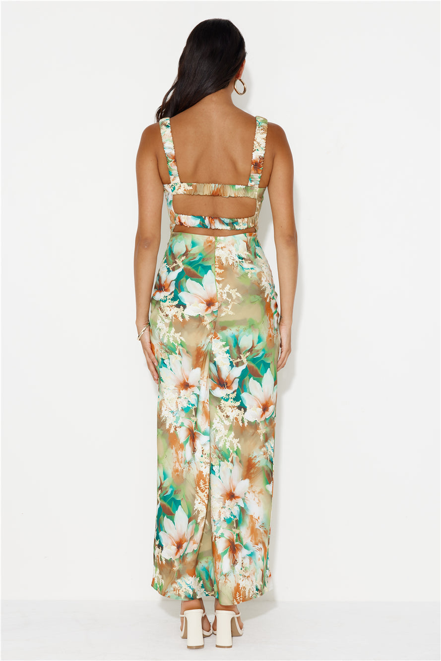 One Step Further Maxi Dress Yellow