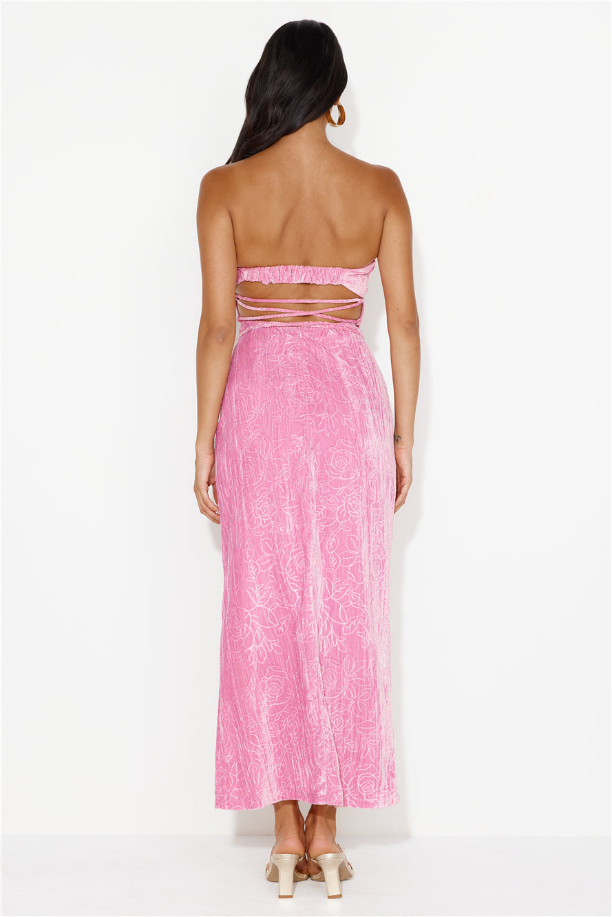 Love The Mirror Girl Maxi Dress Pink