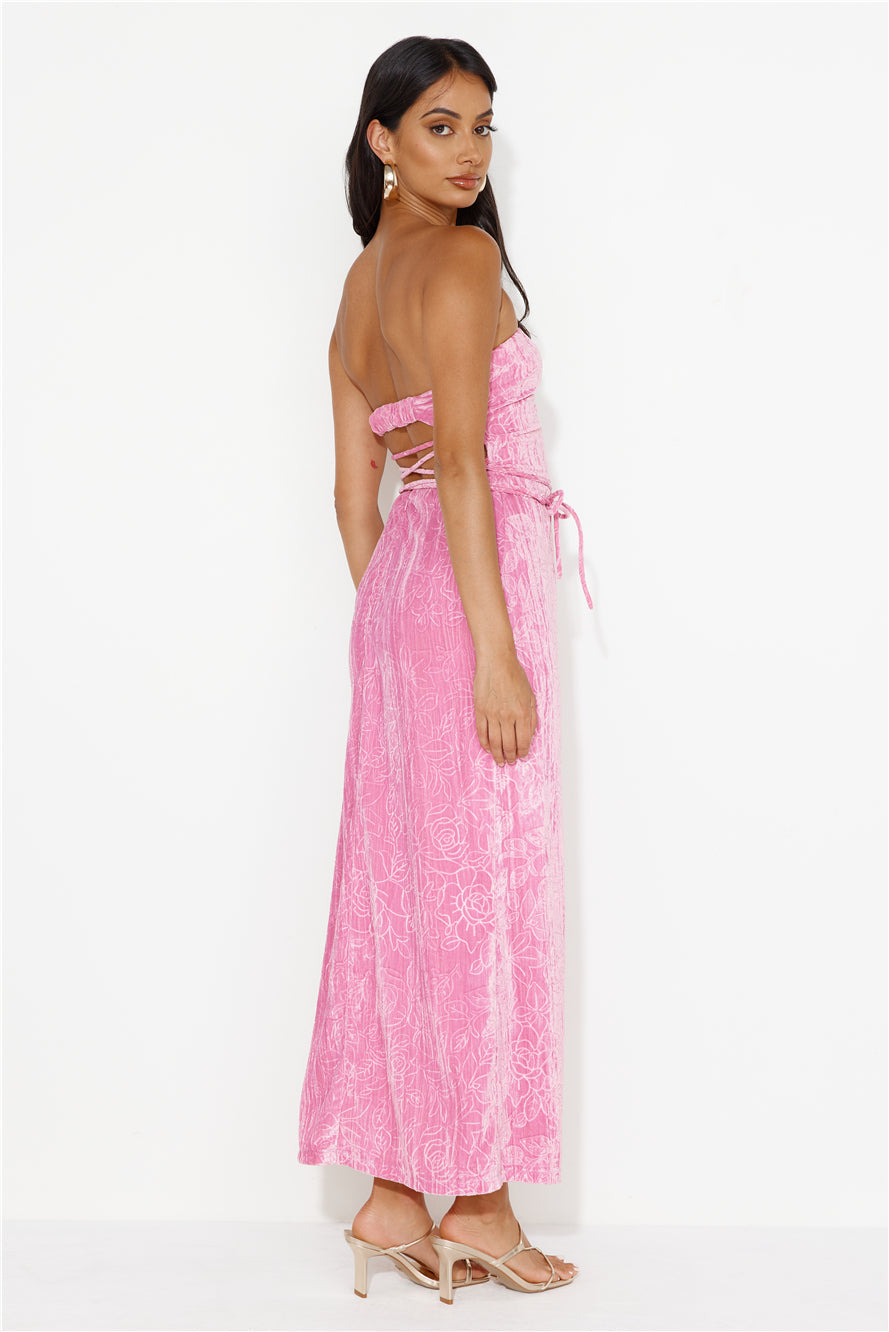Love The Mirror Girl Maxi Dress Pink