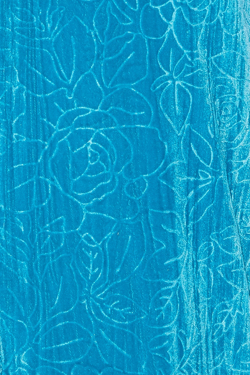 Universe Moons One Shoulder Velvet Maxi Dress Blue