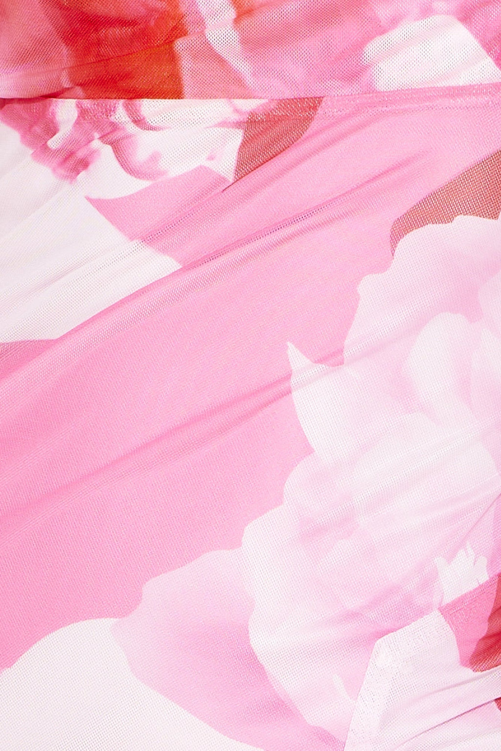 Stylish Era Mesh Maxi Dress Pink