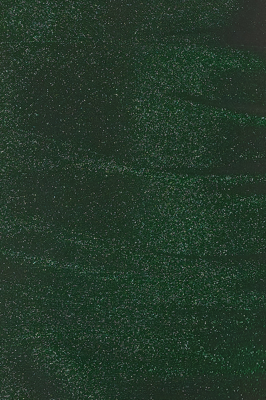 City Of Lights Glitter Midi Dress Teal