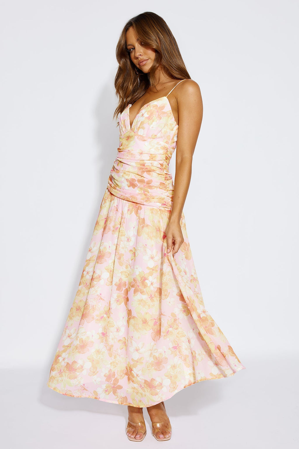 Travel To Me Maxi Dress Yellow