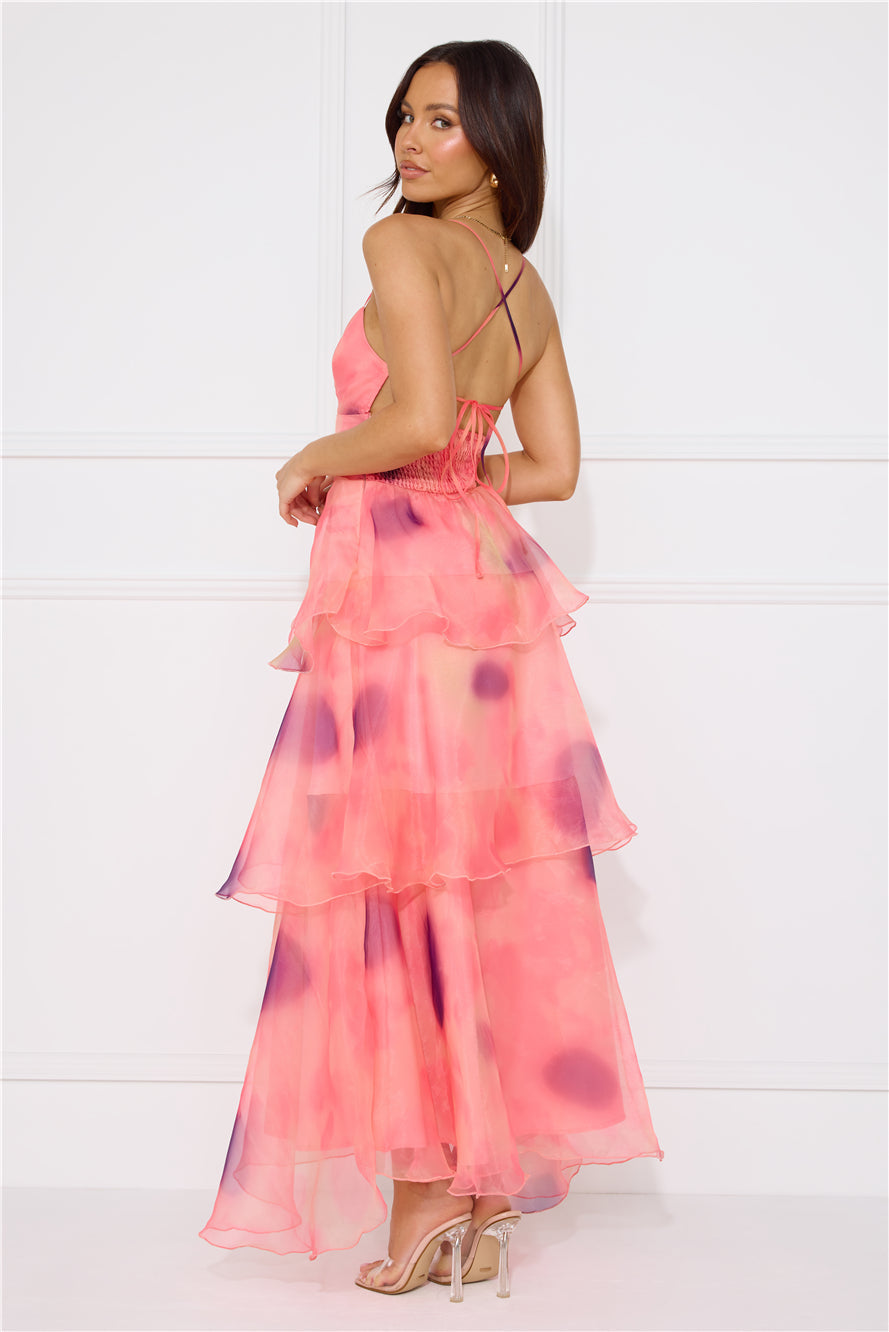 Summer Destination Maxi Dress Pink