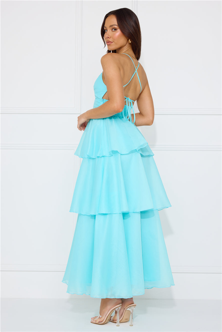 Mysterious Beauty Maxi Dress Mint
