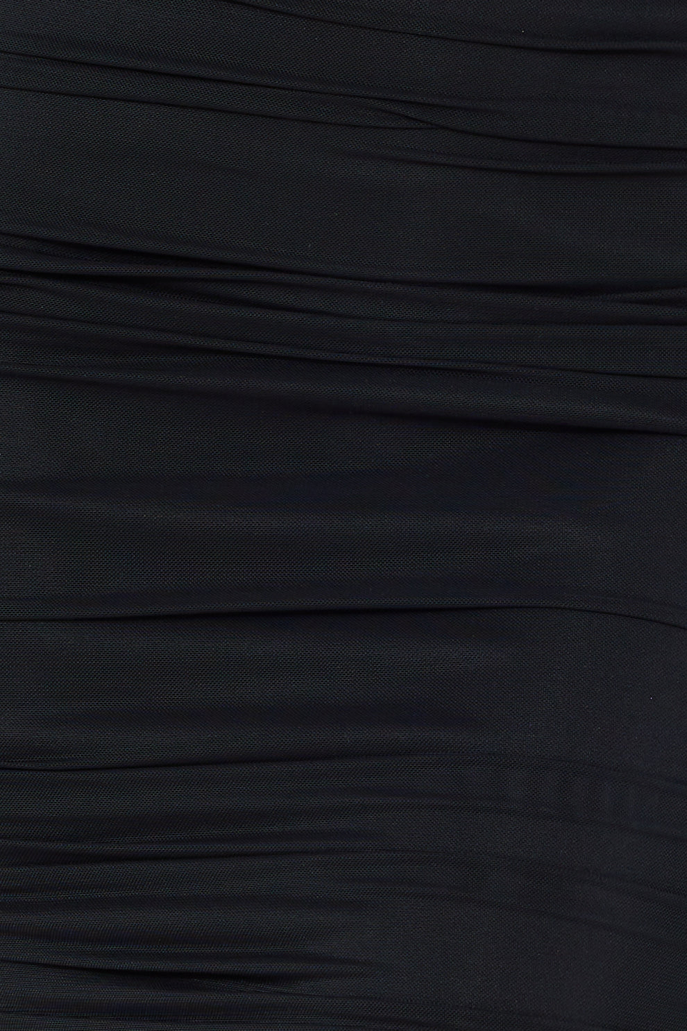 Awaken Desires Mesh Long Sleeve Midi Dress Black