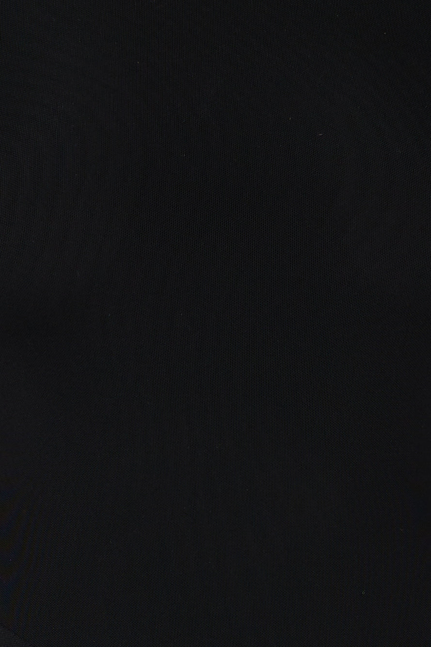 Brilliant Vibes Long Sleeve Maxi Dress Black