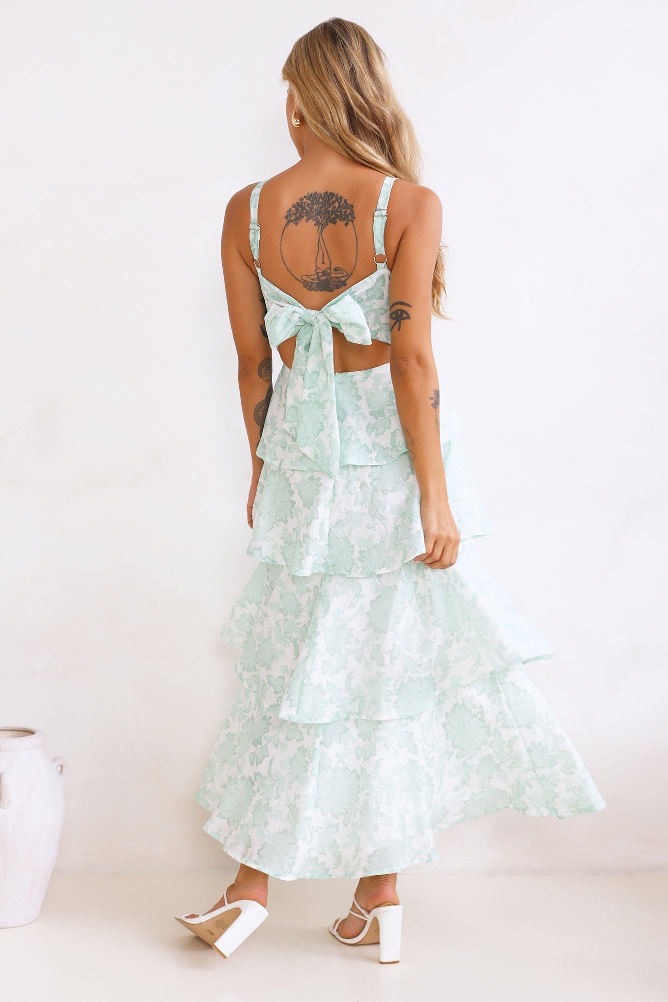 Through To Summer Maxi Dress Green