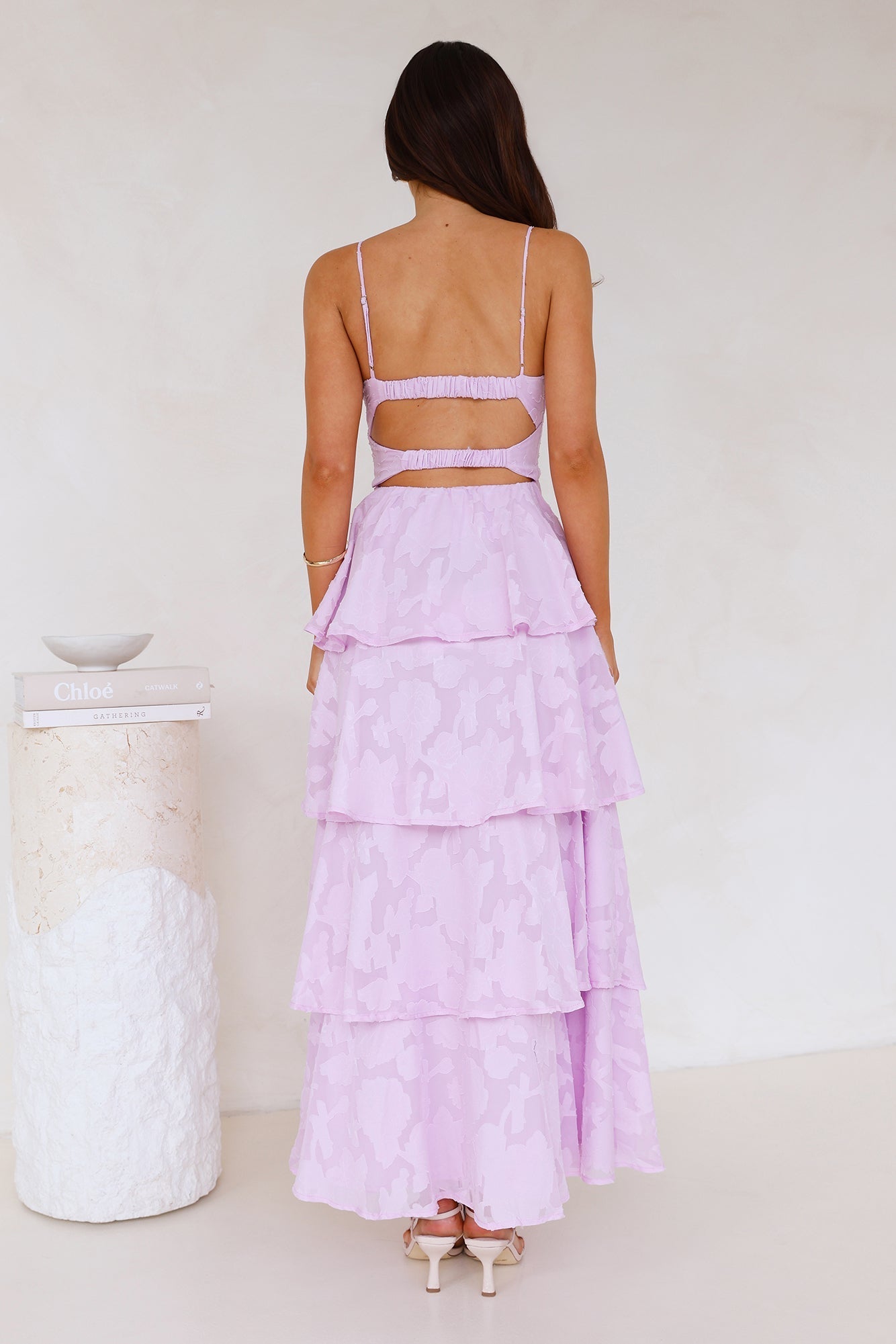 Thriving Now Maxi Dress Lilac