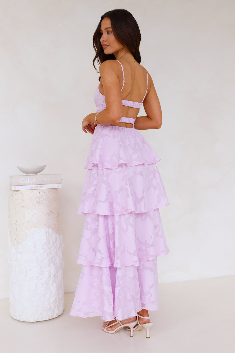 Thriving Now Maxi Dress Lilac