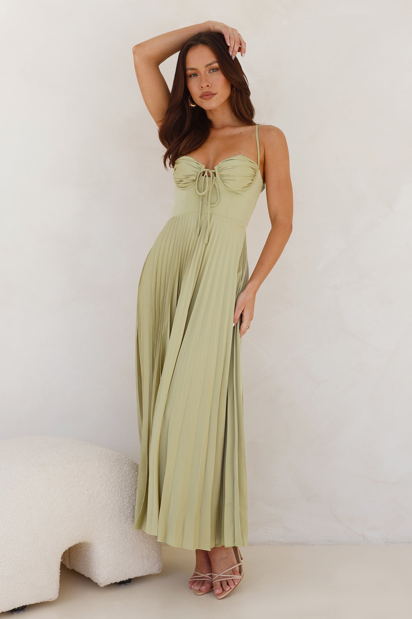 Classy Lover Maxi Dress Green