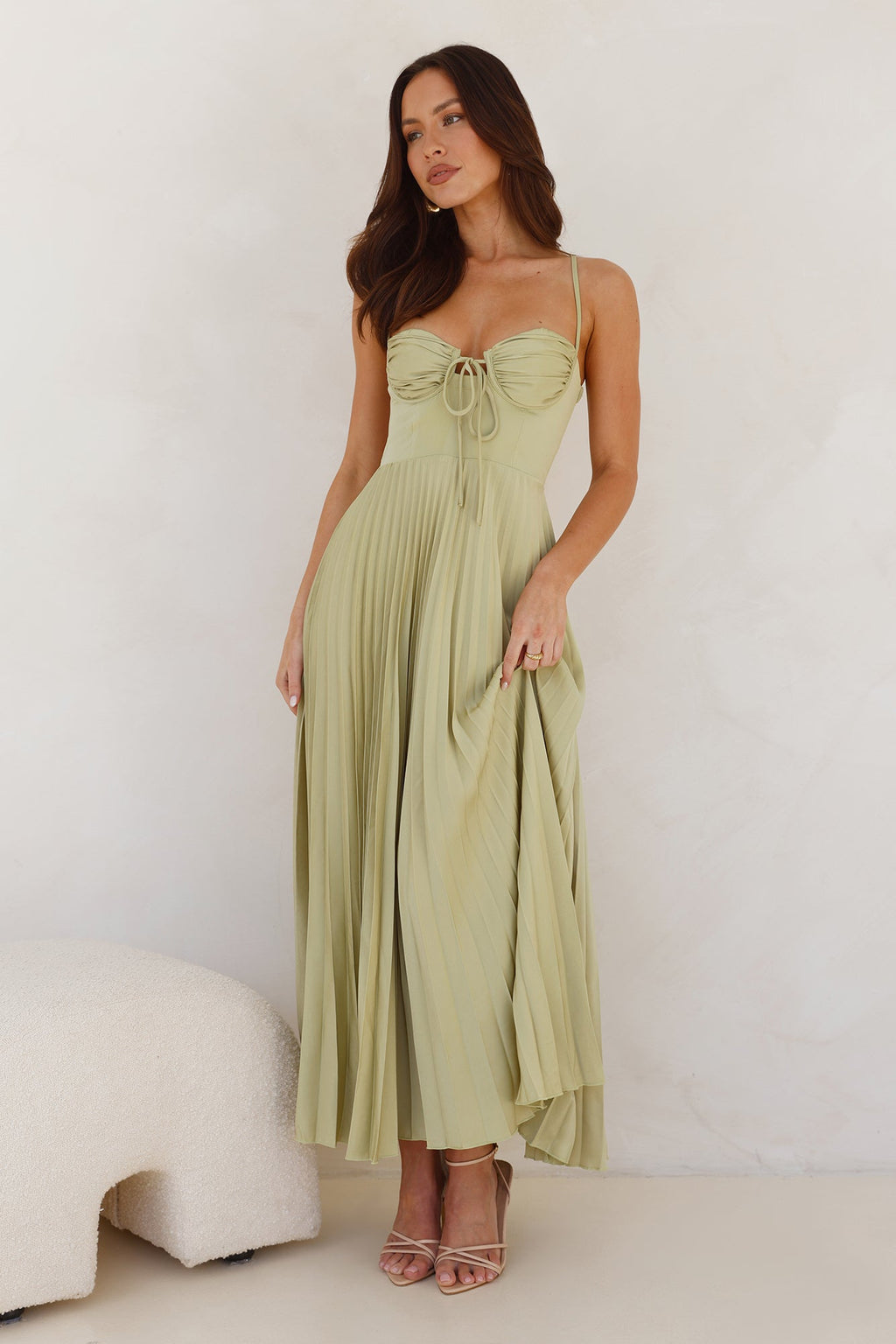 Classy Lover Maxi Dress Green