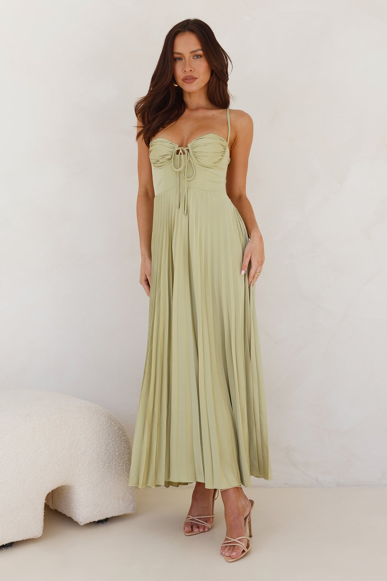 Classy Lover Maxi Dress Green
