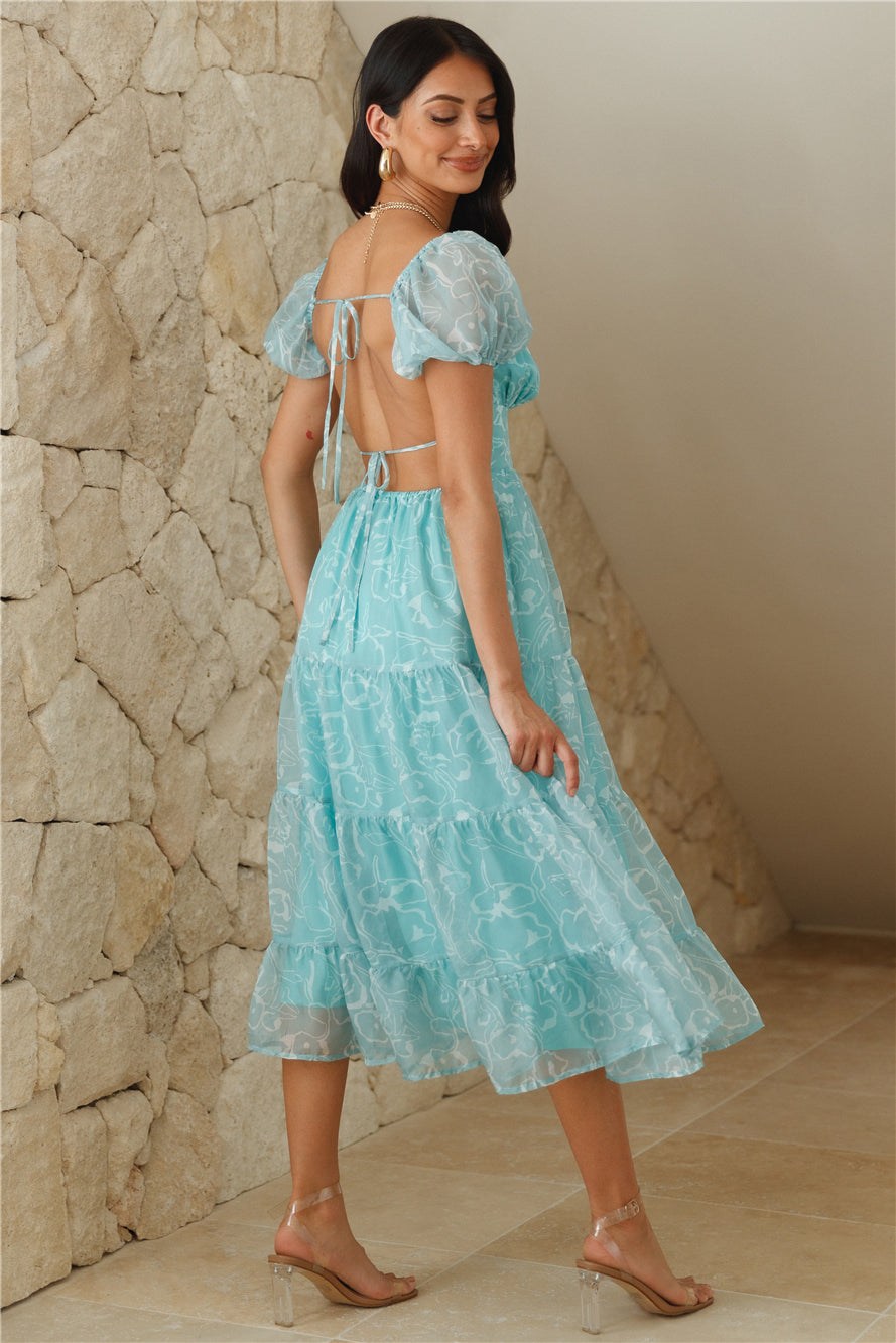 Amazing Smile Midi Dress Sage