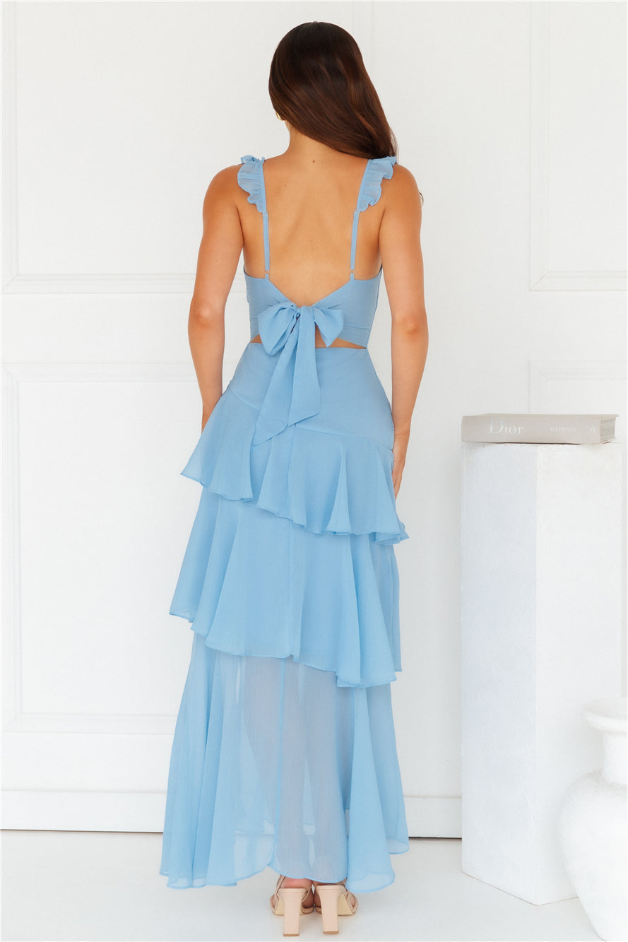 Trailblazing Maxi Dress Blue