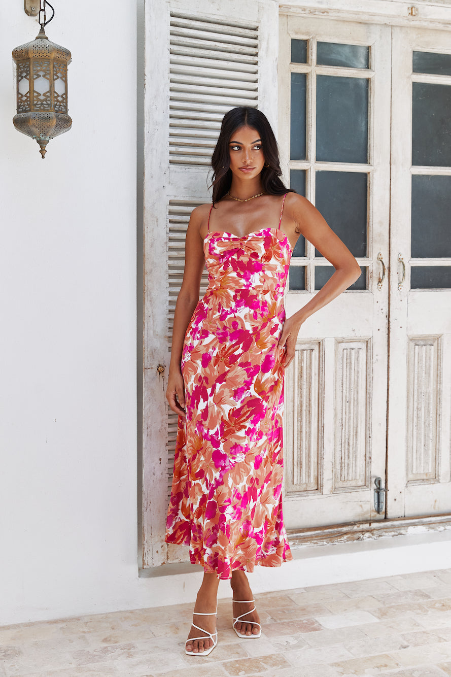 Bring Out Fun Maxi Dress Print