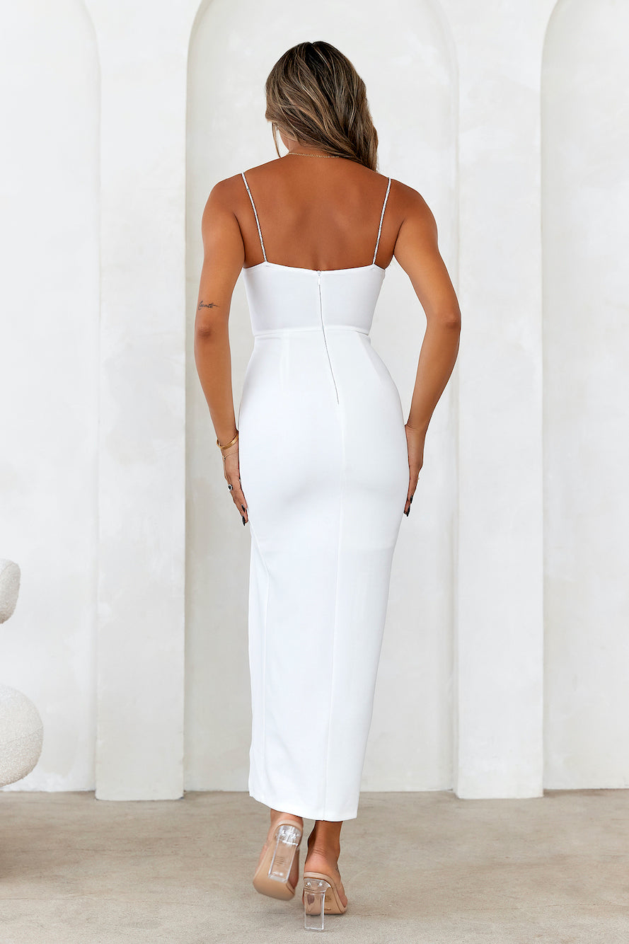 Formal Choice Maxi Dress White