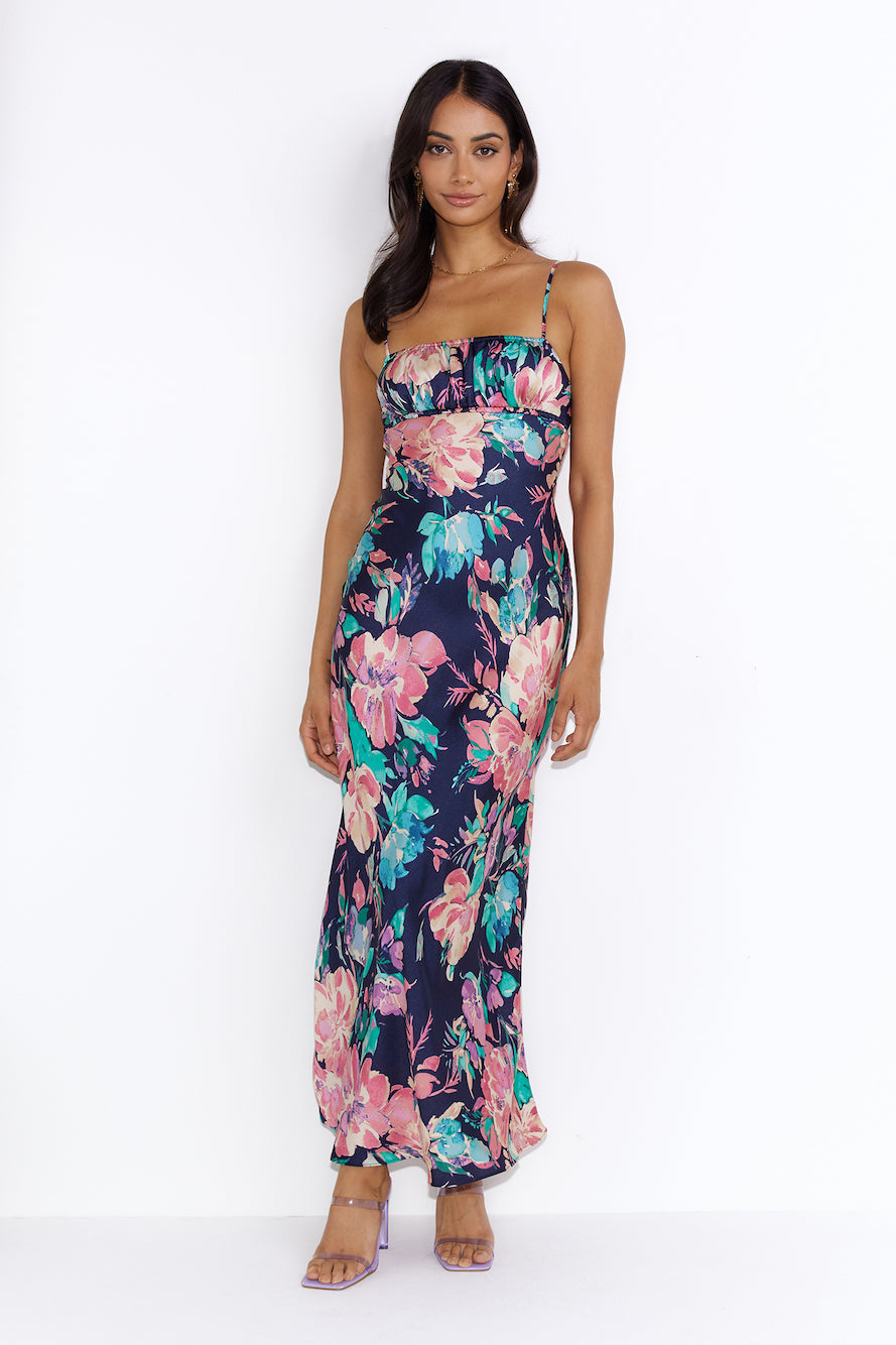 Not Like You Maxi Dress Navy