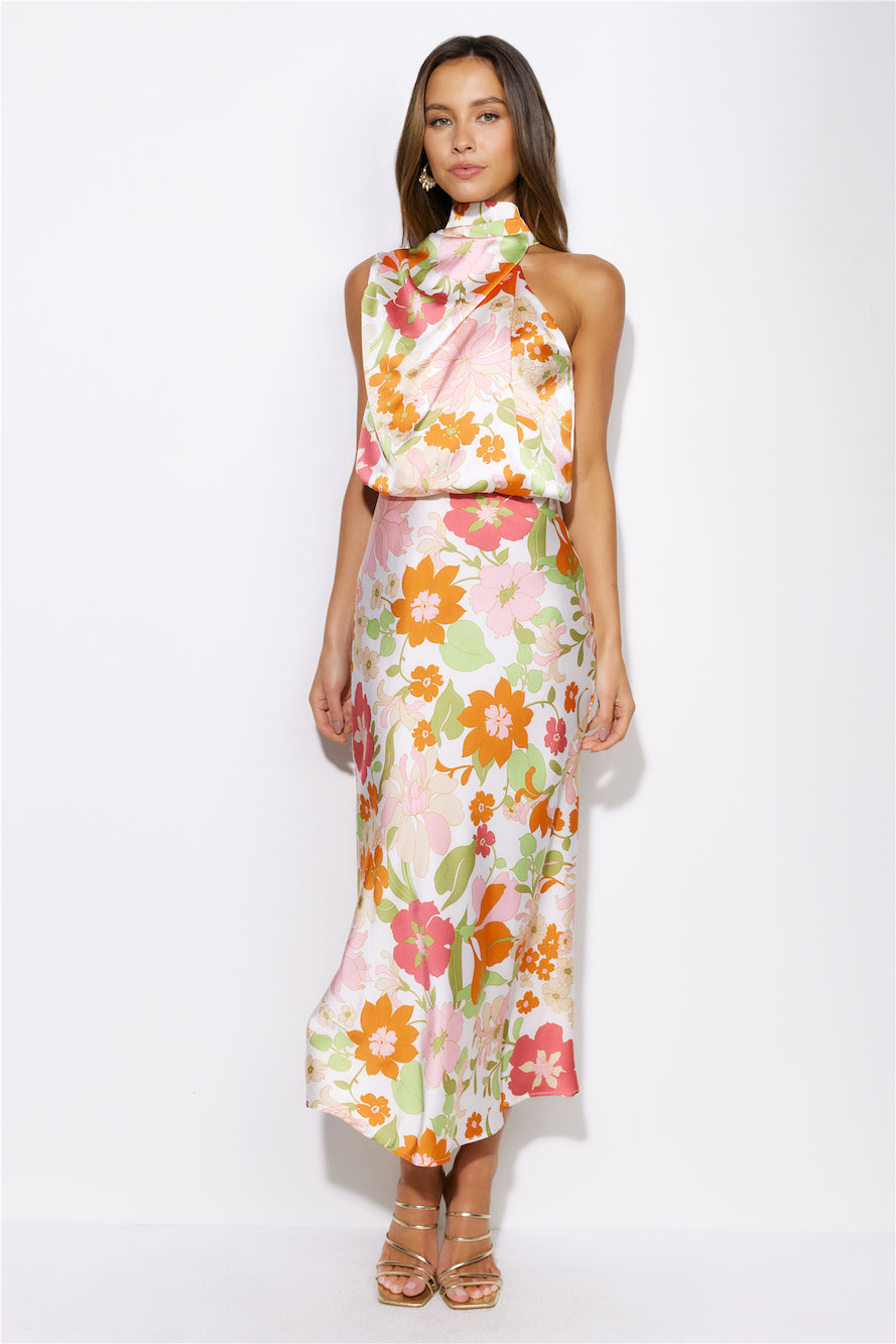 Magical Vibes Maxi Dress Floral