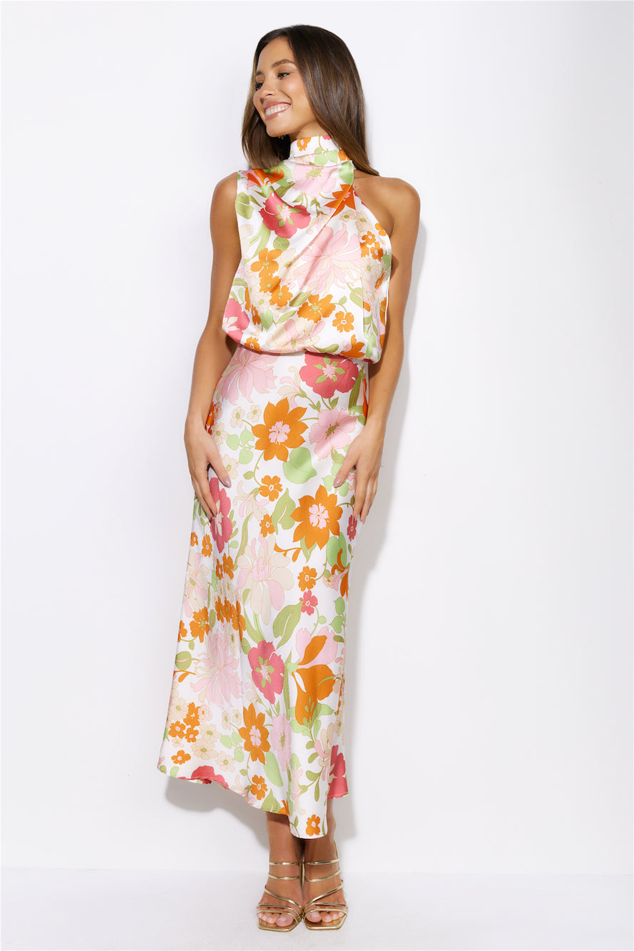 Magical Vibes Maxi Dress Floral