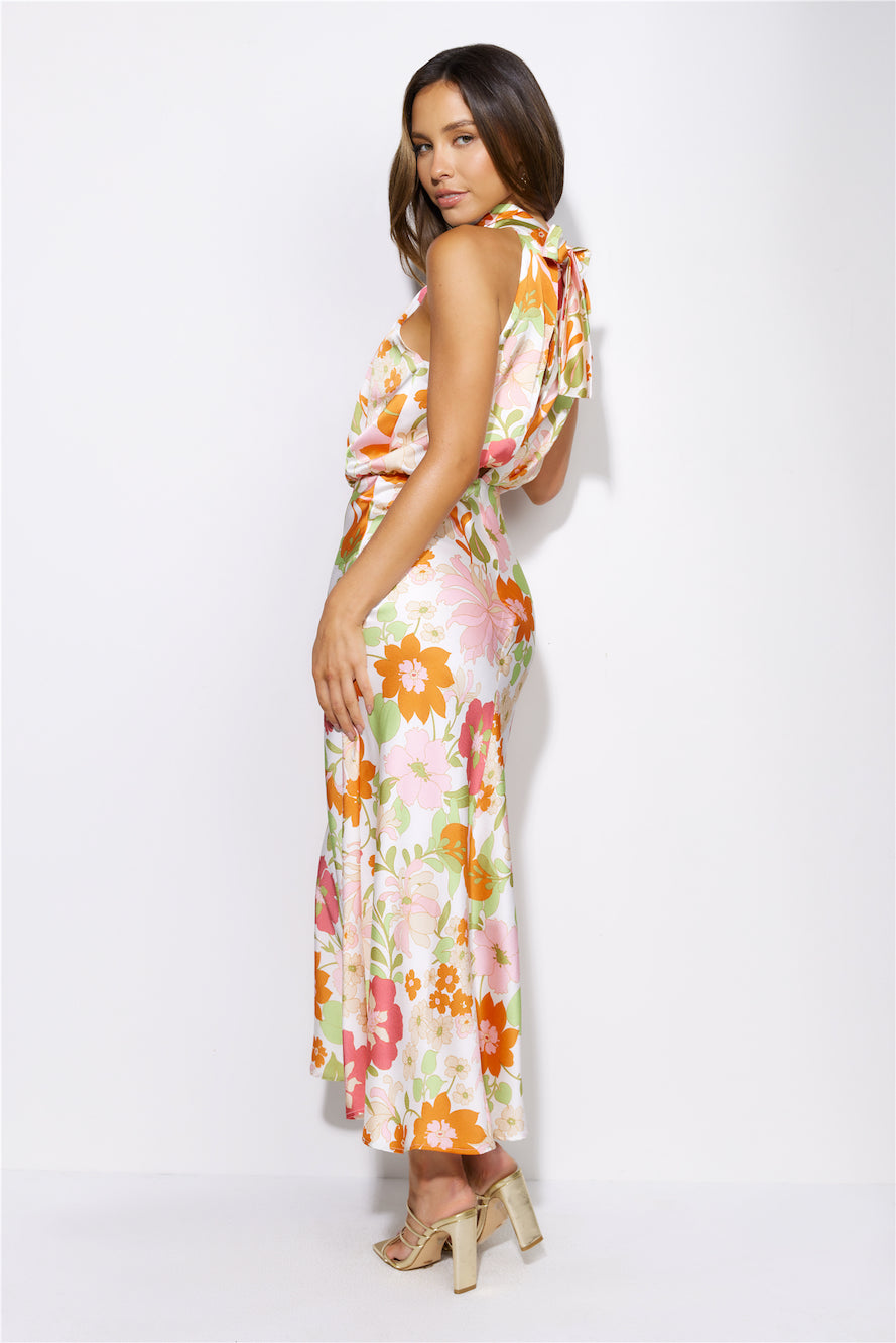 Magical Vibes Maxi Dress Floral