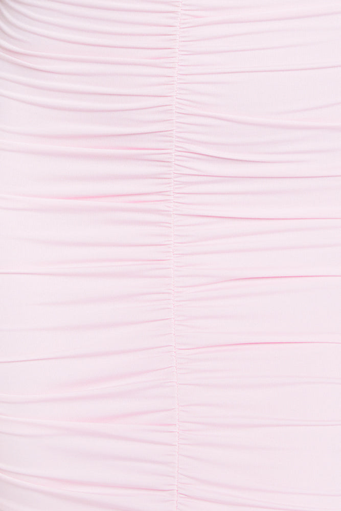 Bring On The Night Midi Dress Pink