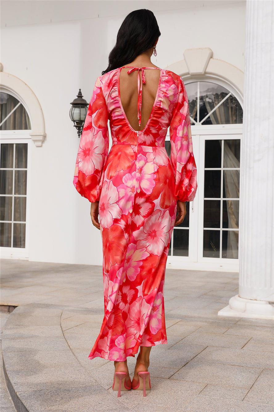Vivid Soul Maxi Dress Pink