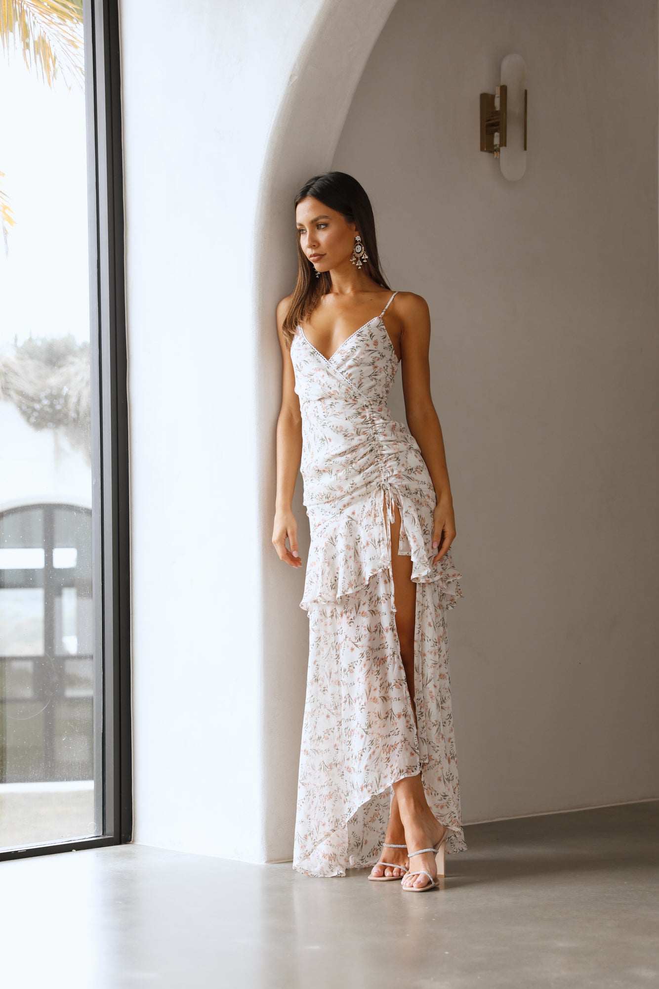 Like An Angel Maxi Dress Floral