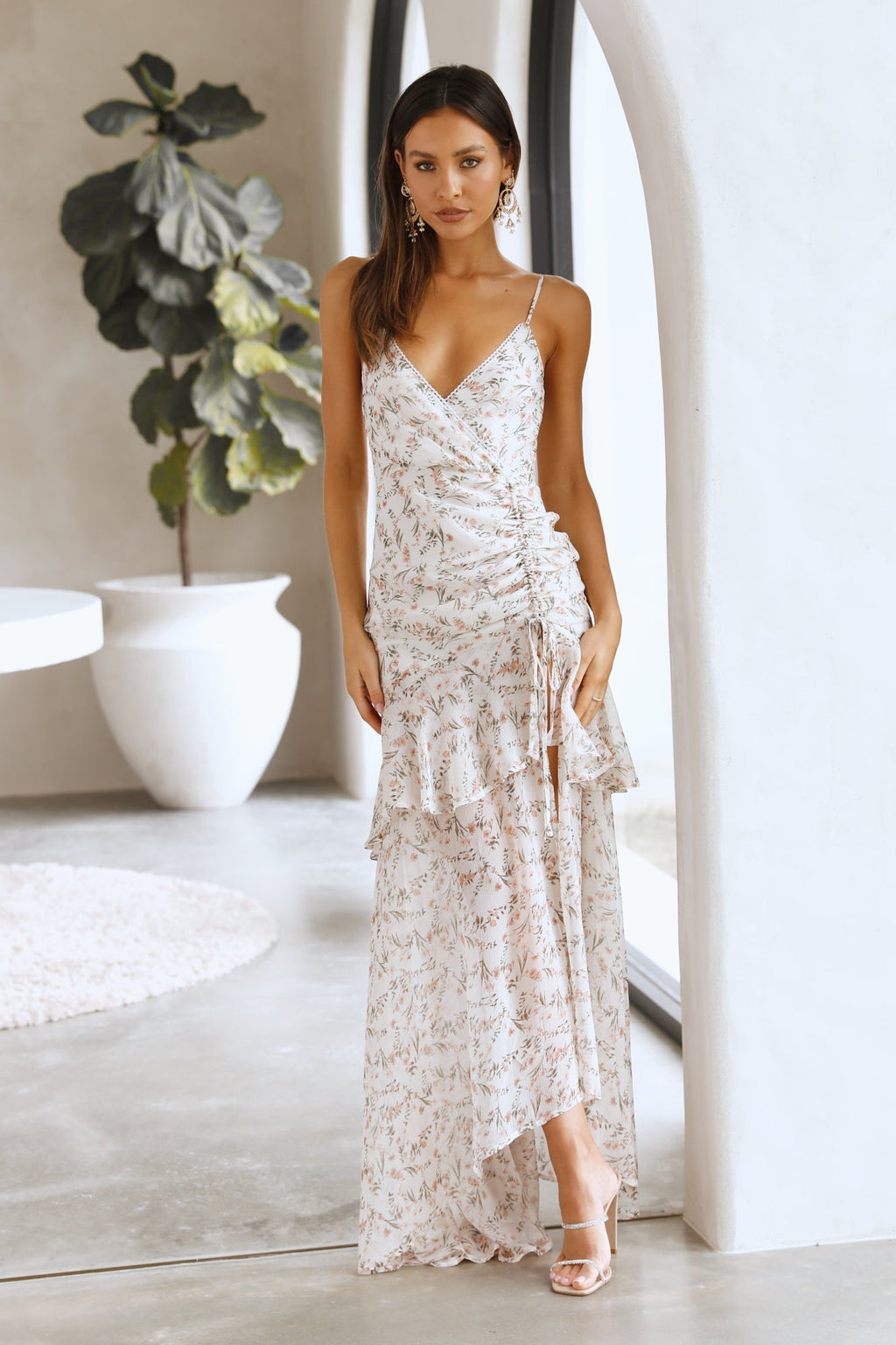 Like An Angel Maxi Dress Floral
