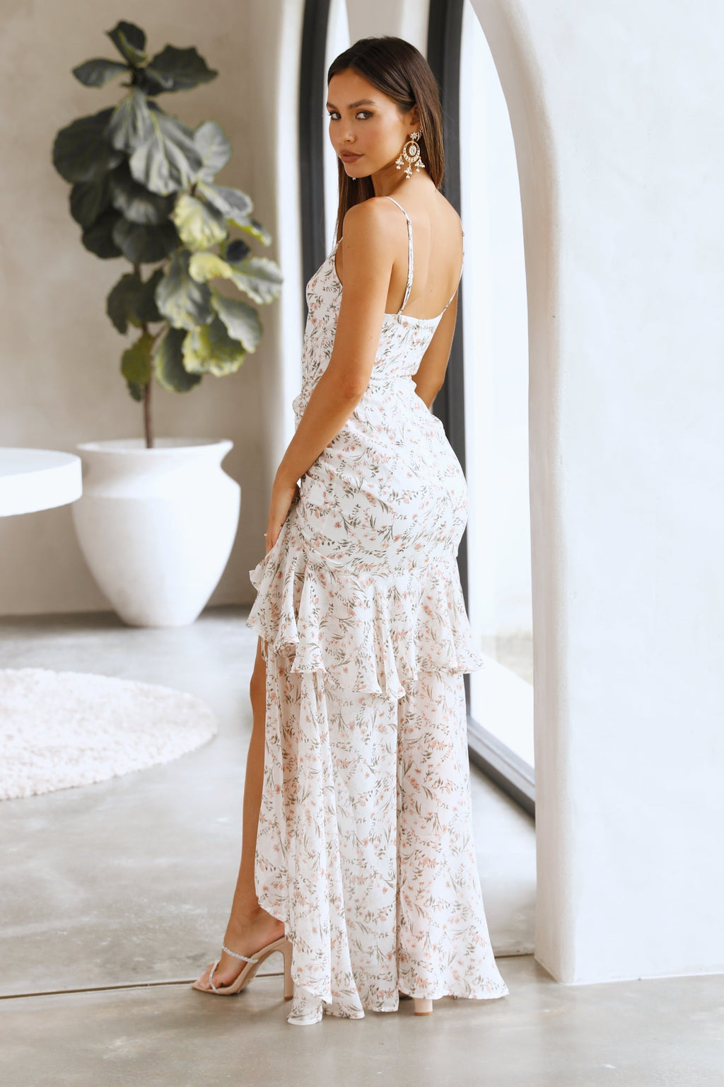 Like An Angel Maxi Dress Floral