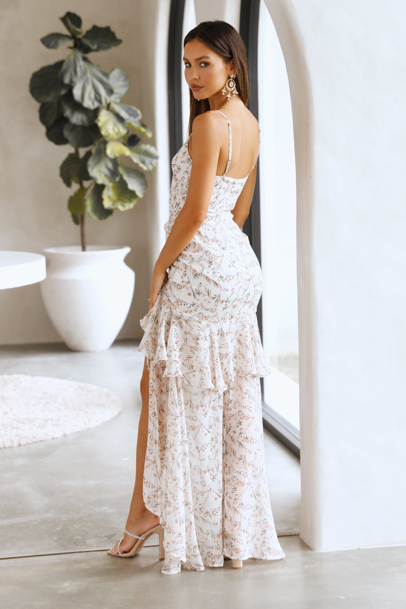 Like An Angel Maxi Dress Floral
