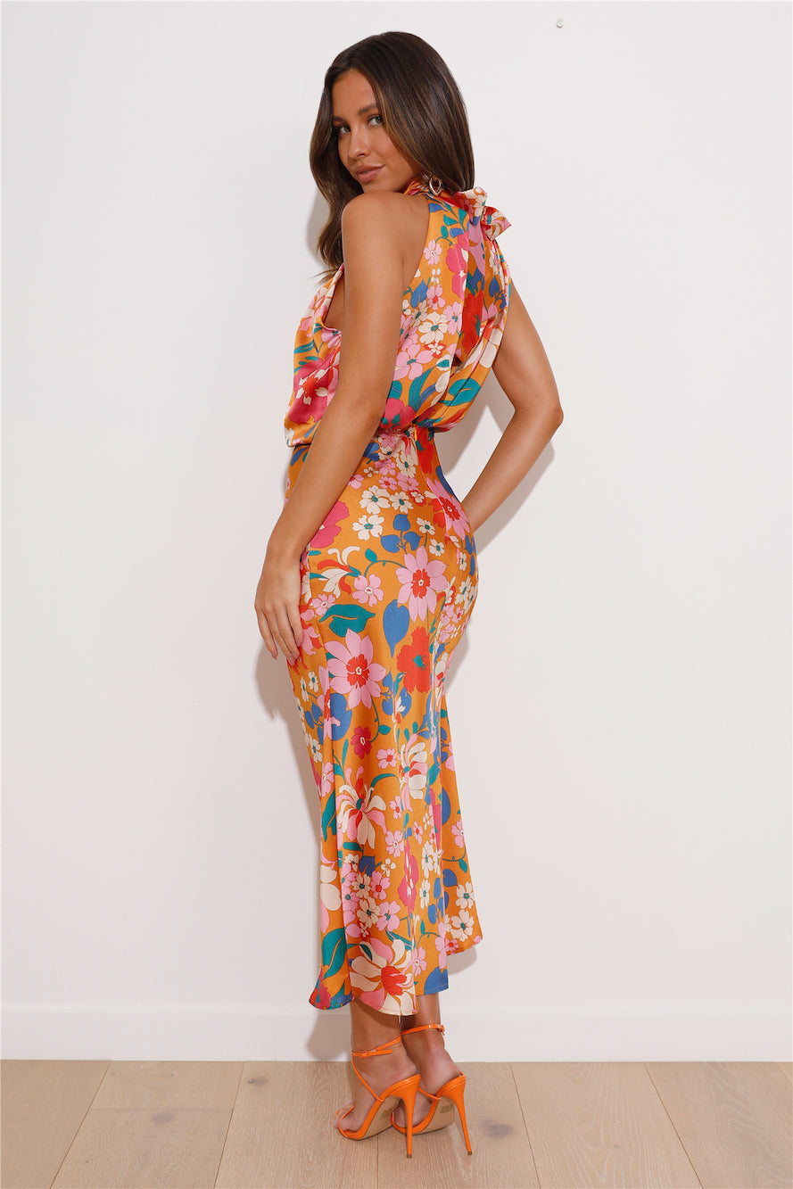 Magical Vibes Maxi Dress Orange