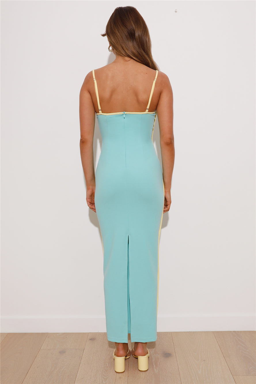 Back To Staples Maxi Dress Blue