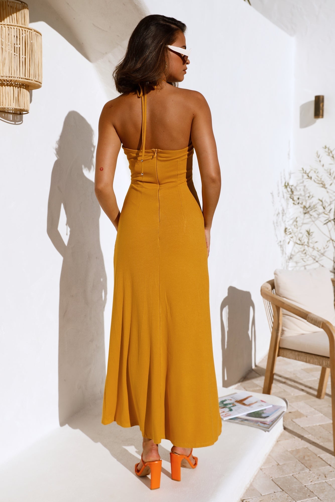 Sweet Revelation Maxi Dress Yellow