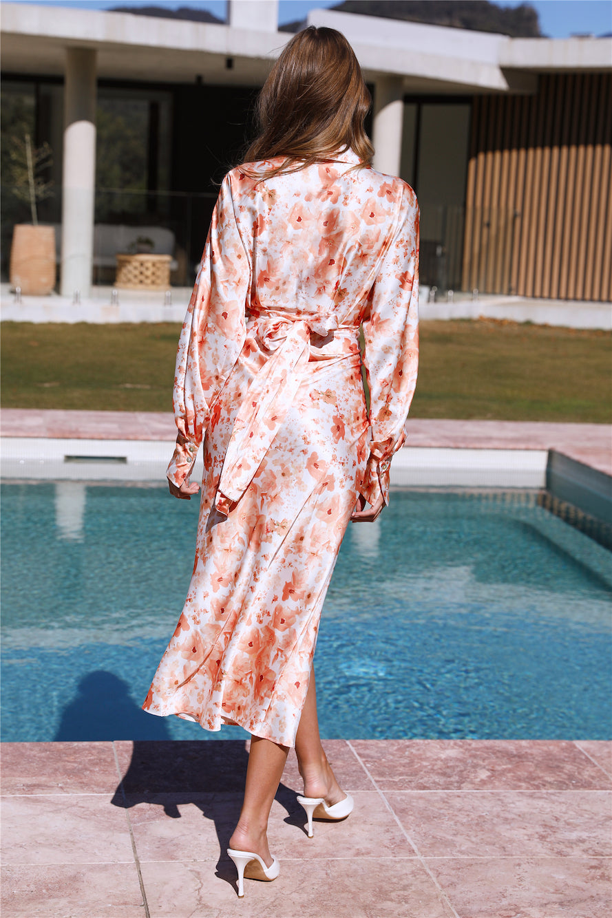 Modest Heart Maxi Dress Floral