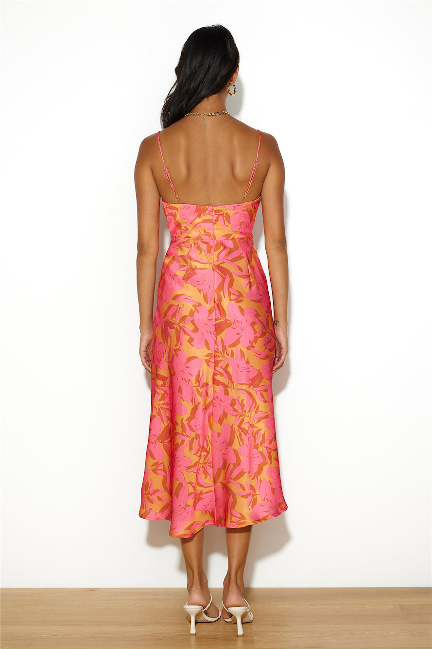 Find Us Here Maxi Dress Pink