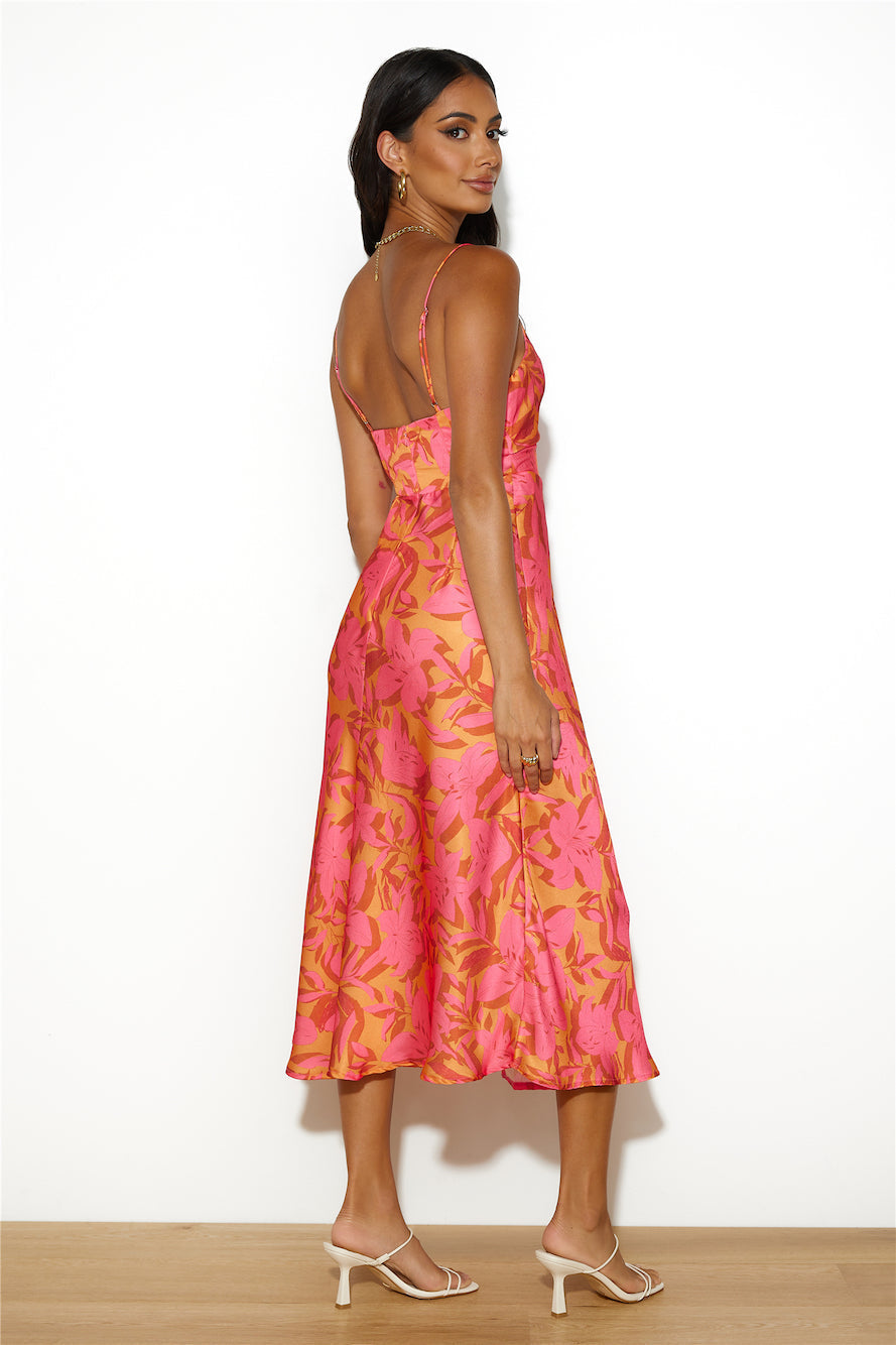 Find Us Here Maxi Dress Pink