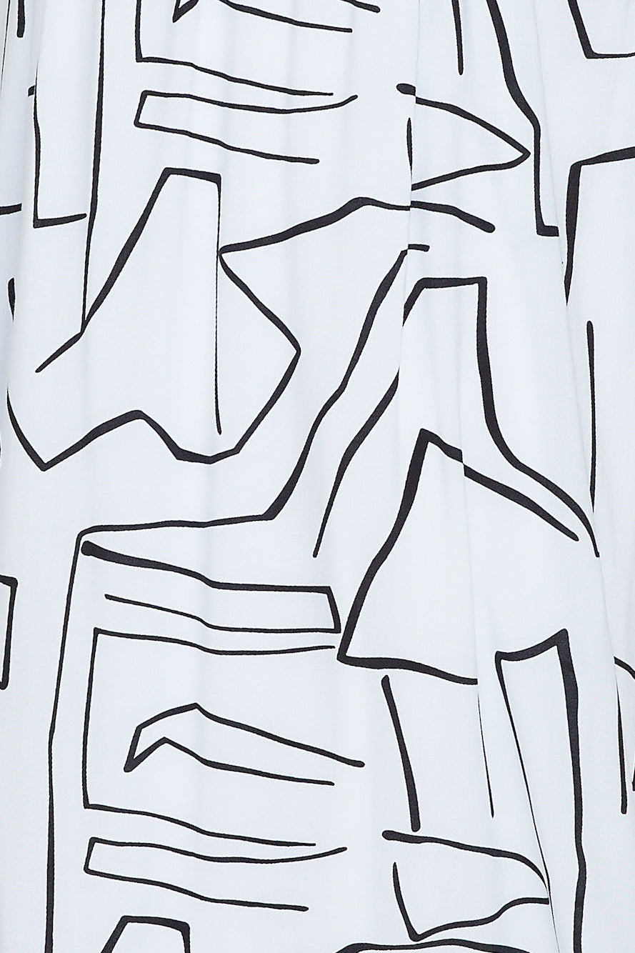 Made Me Twist Maxi Dress White