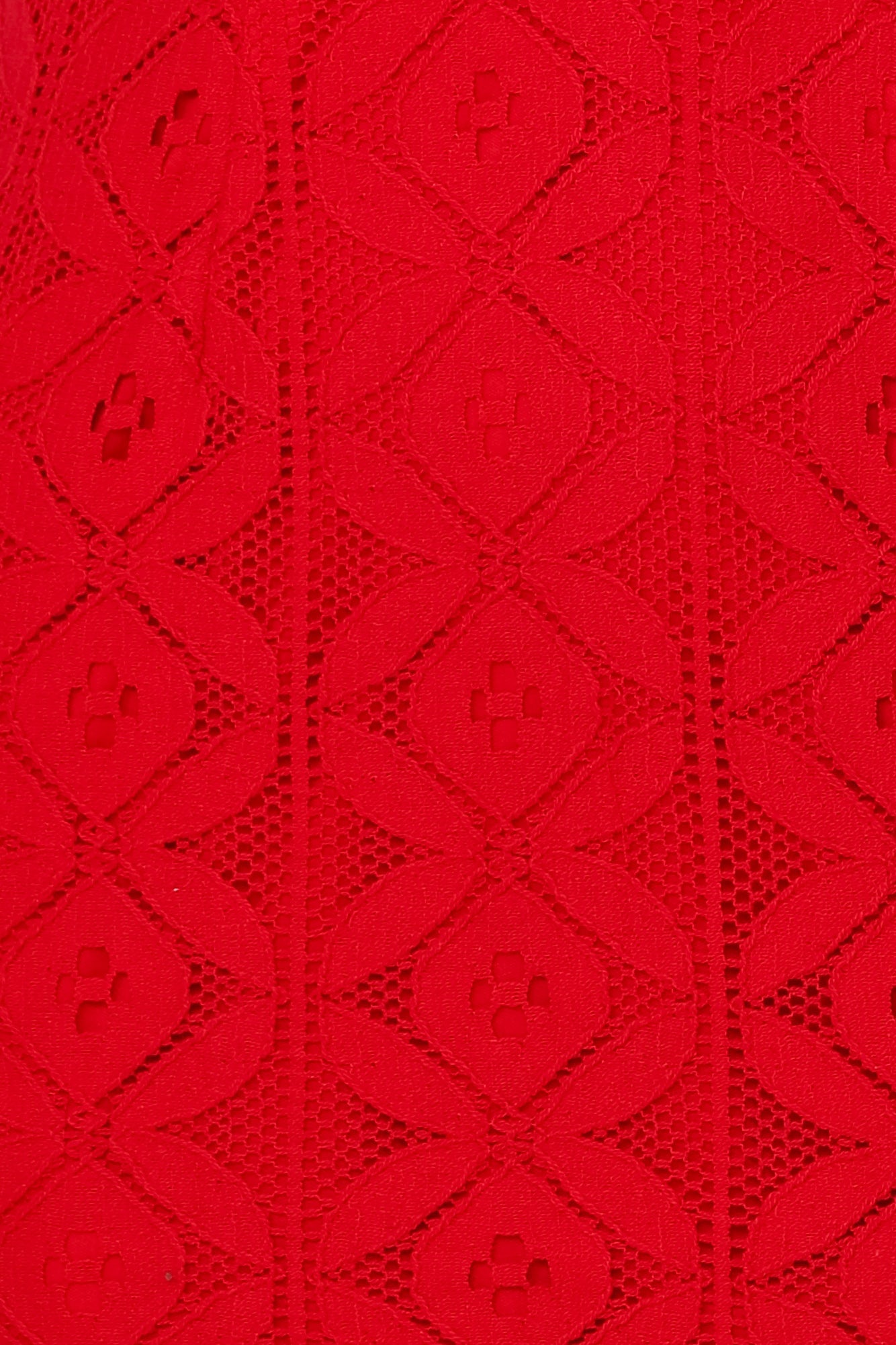 Back In The Habit Midi Dress Red